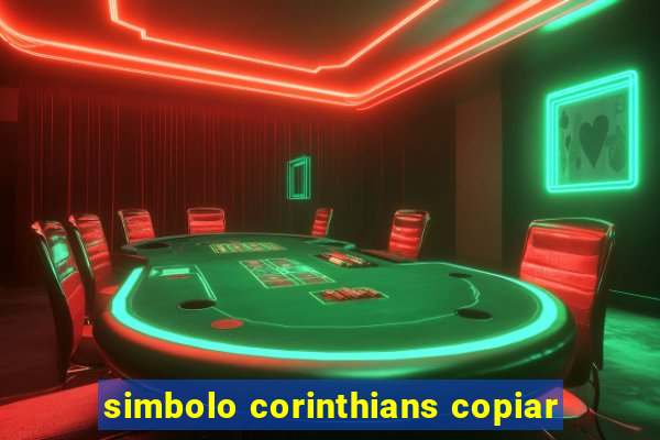 simbolo corinthians copiar